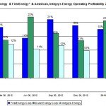 first energy profit margin June 2013
